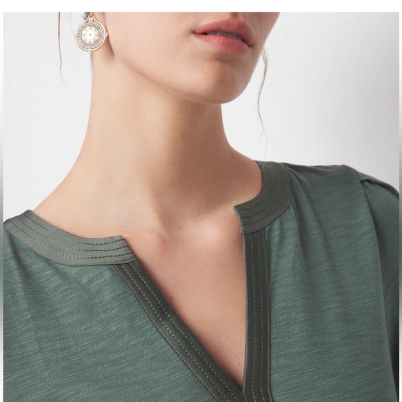 WHBM: Pleated Sleeve Tee - Picture 12 of 12